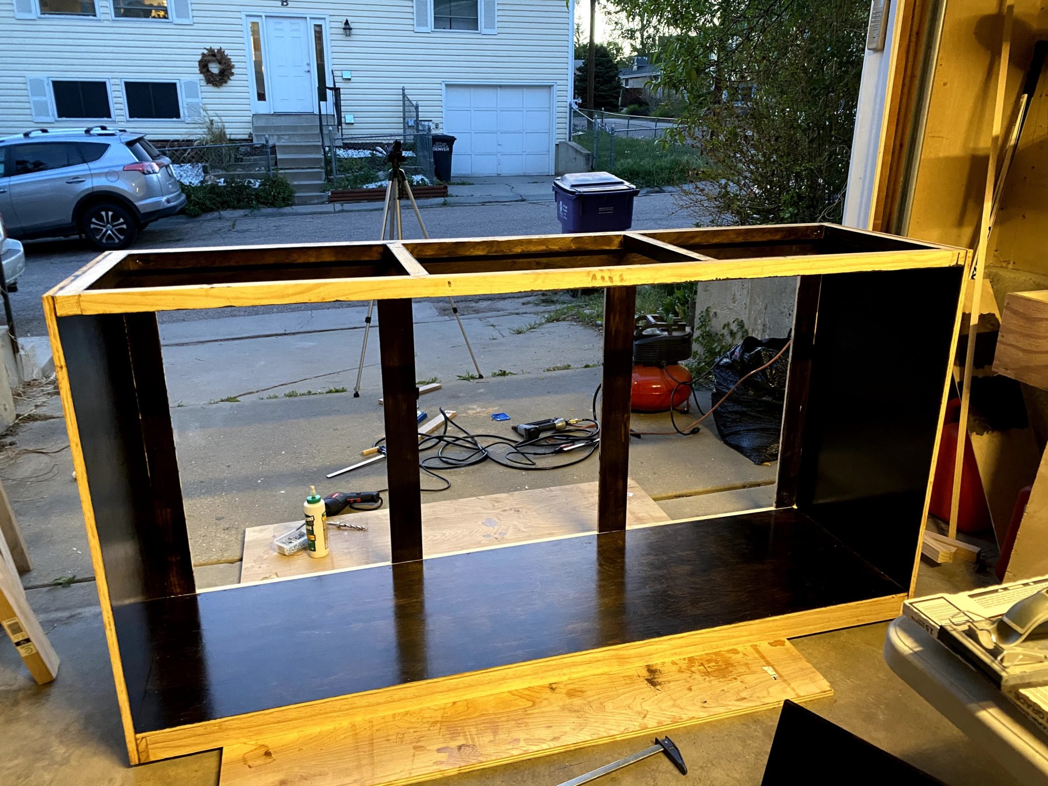 DIY Bar Plans with MiniFridge & Sliding Doors Sarah Bella